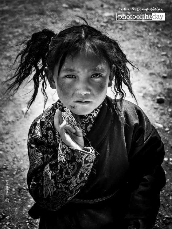 A Girl from Lake Namtso, by Shirren Lim