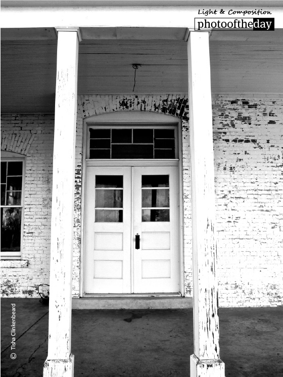 Door at Fort Reno, by Tisha Clinkenbeard