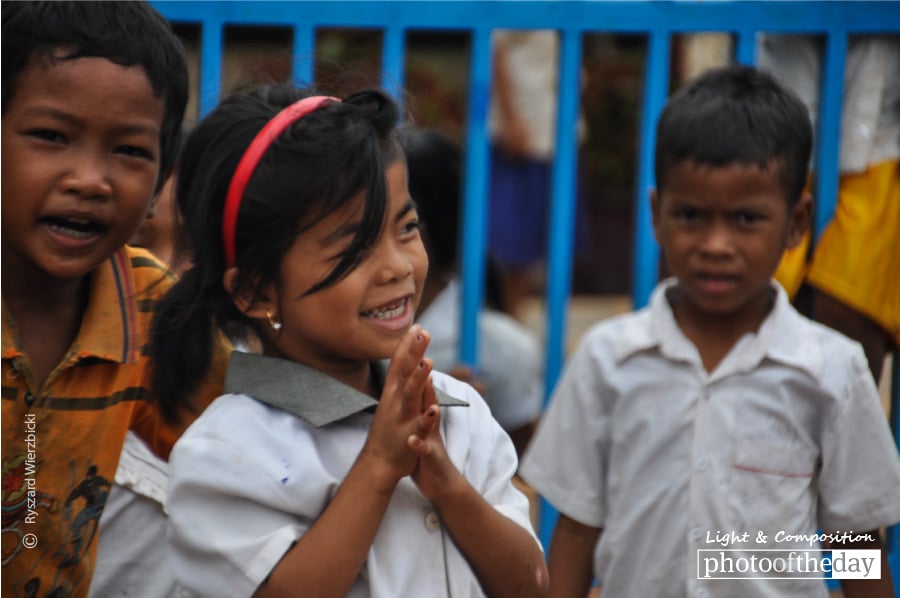 A Road by the Rice Field, by Ryszard Wierzbicki
