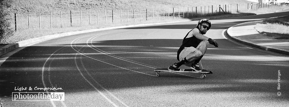 Downhill Skating, by Blair Horgan