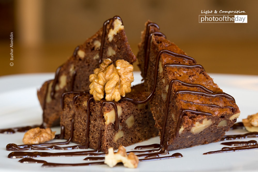 Choco Walnut Cake, by Bashar Alaeddin Choco Walnut Cake, by Bashar Alaeddin