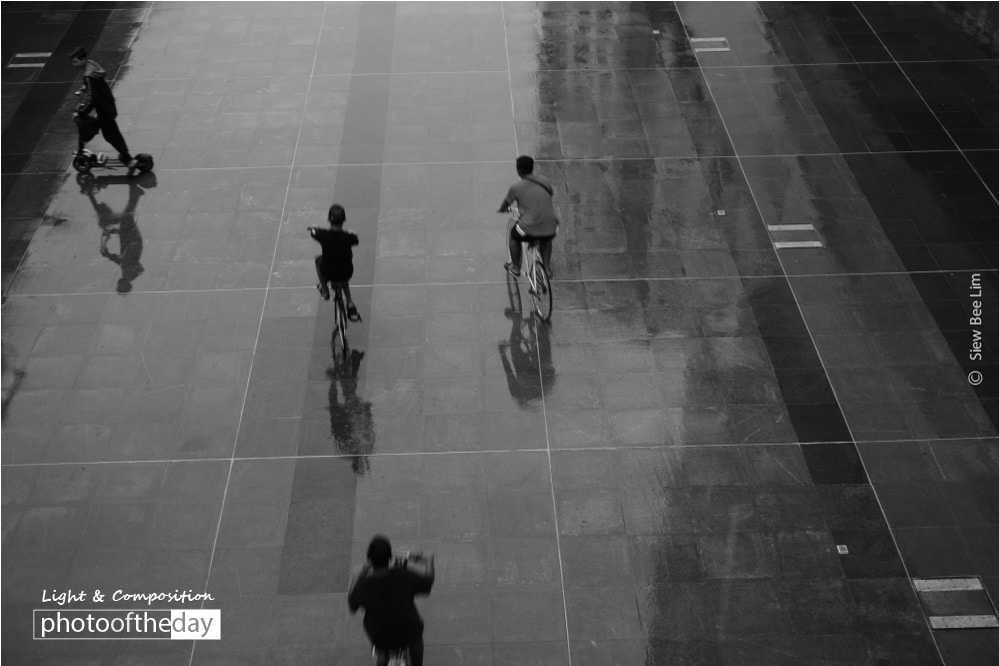 Riding in the Rain, by Siew Bee Lim Riding in the Rain, by Siew Bee Lim