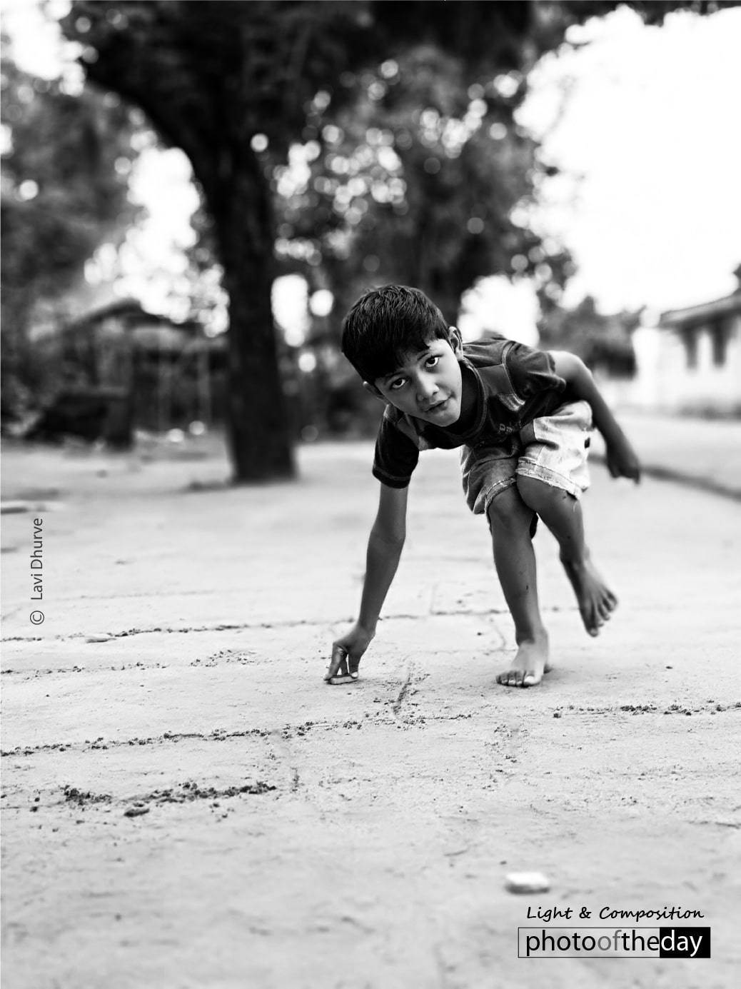 Playing Stapoo, by Lavi Dhurve