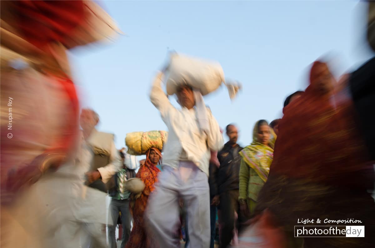 Returning From Kumbha, by Nirupam Roy Returning From Kumbha, by Nirupam Roy