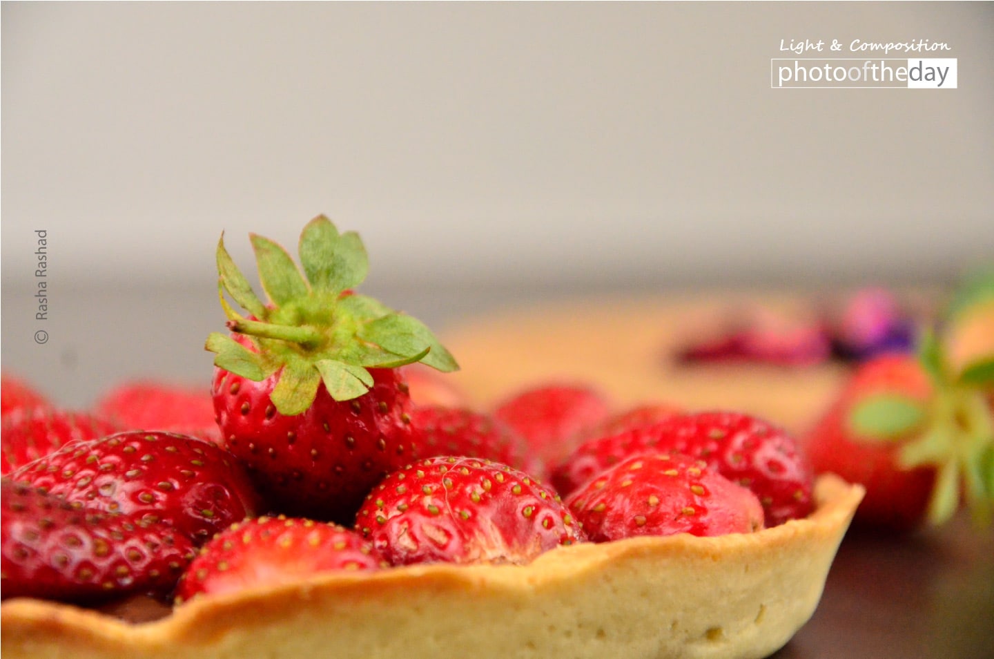 Strawberry Tartellete, by Rasha Rashad Strawberry Tartellete, by Rasha Rashad