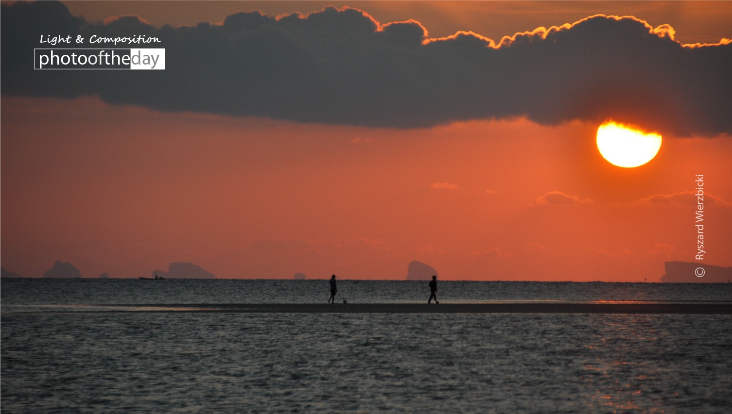 Phangan Sunset by Ryszard Wierzbicki