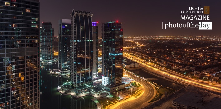 Dubai At Night, by Bashar Alaeddin Dubai At Night, by Bashar Alaeddin