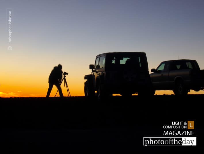 Photographing a Photographer, by Christopher Johnson