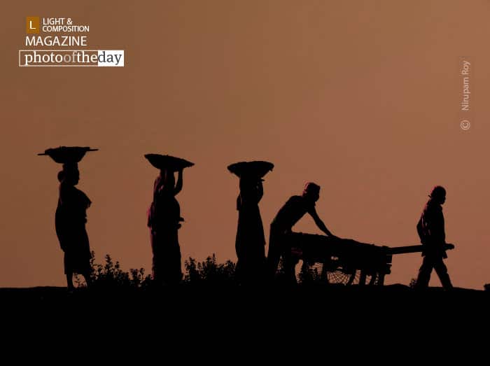Silhouette Workers, by Nirupam Roy