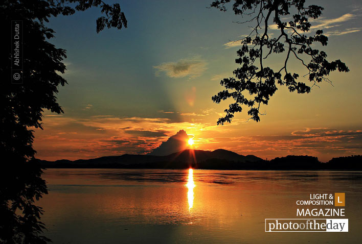Golden Sunset, by Abhishek Dutta