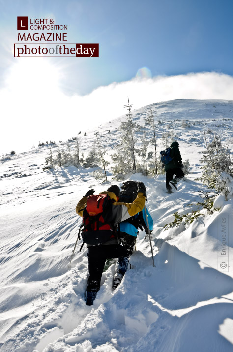 Climbing Hoverla, by Enrique Aviles