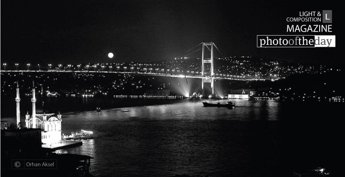Istanbul by Night, by Orhan Aksel