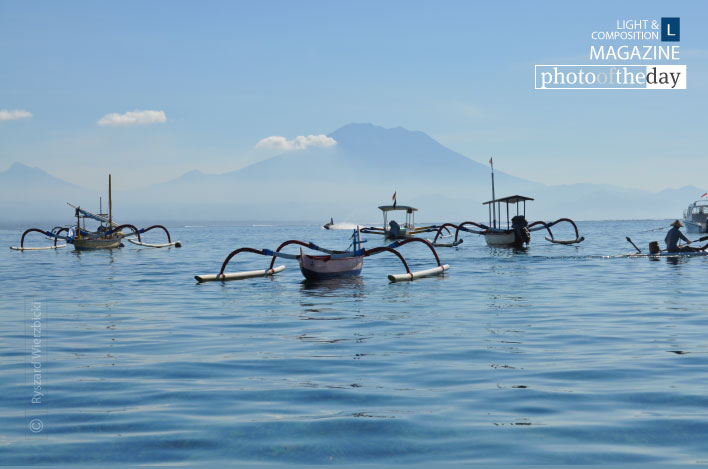 Balinese Boats, by Ryszard Wierzbicki