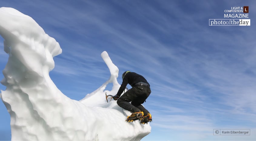 Iceberg Bouldering, by Karin Eibenberger