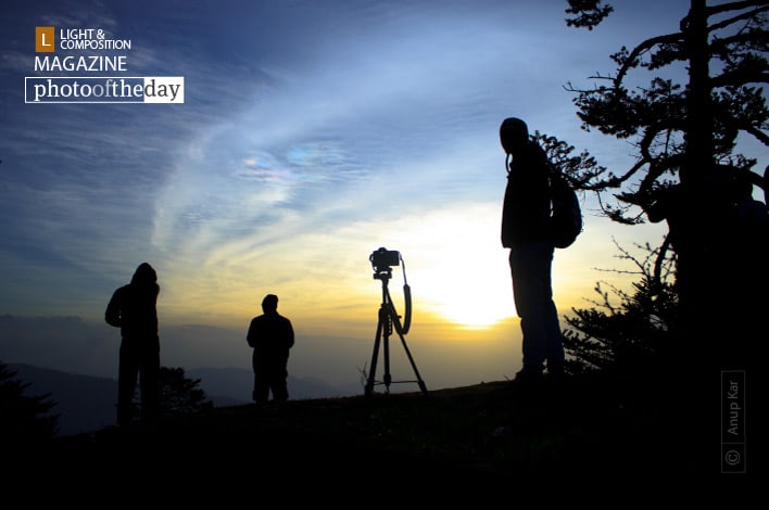 Waiting for Sunrise, by Anup Kar