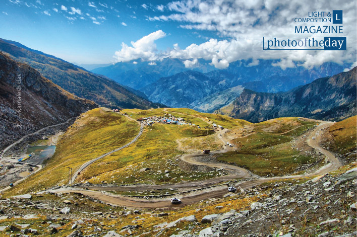 Zig Zag Rohtang, by Kamalesh Das
