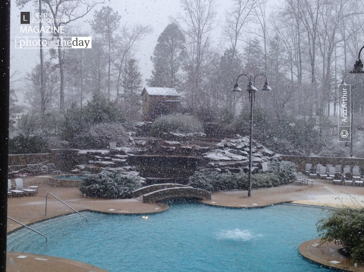 Winter Pool, by Ann Arthur Winter Pool, by Ann Arthur