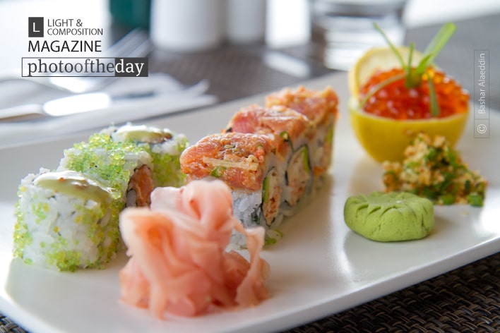 Sushi for Lunch, by Bashar Alaeddin