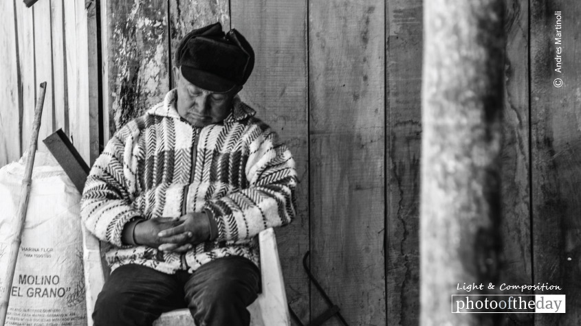 Rest after a long day and a long life, by Andres Martinoli