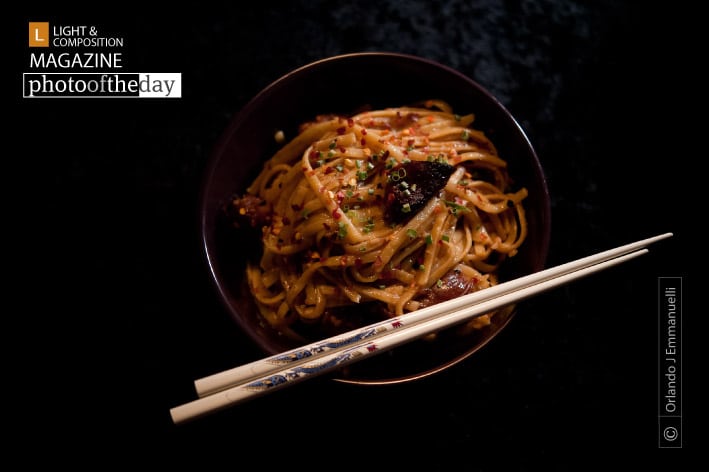 Spicy Fettuccine, by Orlando J Emmanuelli