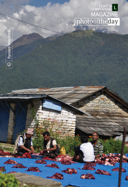 Drying Meat, by Ryszard Wierzbicki