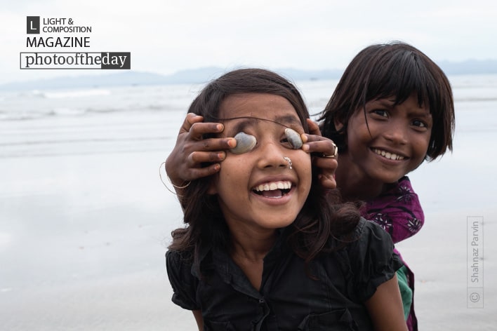 Playing with Shells, by Shahnaz Parvin Playing with Shells, by Shahnaz Parvin