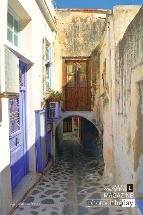 Old Town of Bright Colors, by Marissa Tejada