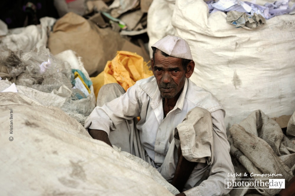 A Man in Nashik, by Kristian Bertel