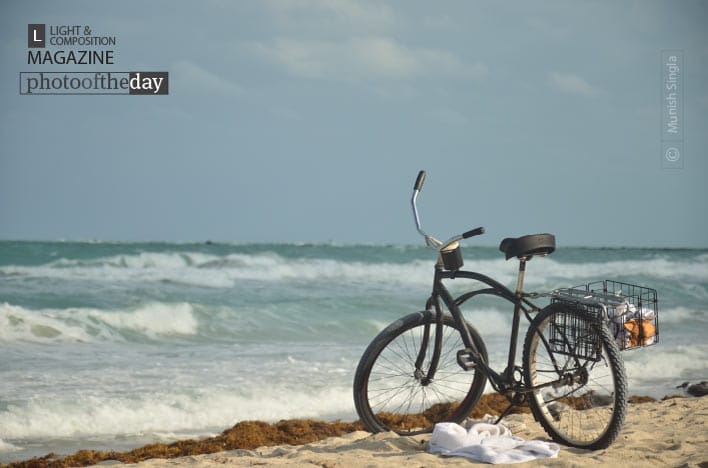A Bike on the Shores, by Munish Singla A Bike on the Shores, by Munish Singla