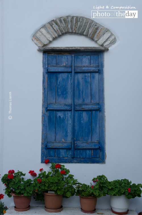 Blue Window, by Thomas Lianos