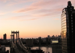 Sunset Over NYC by Chris Horner