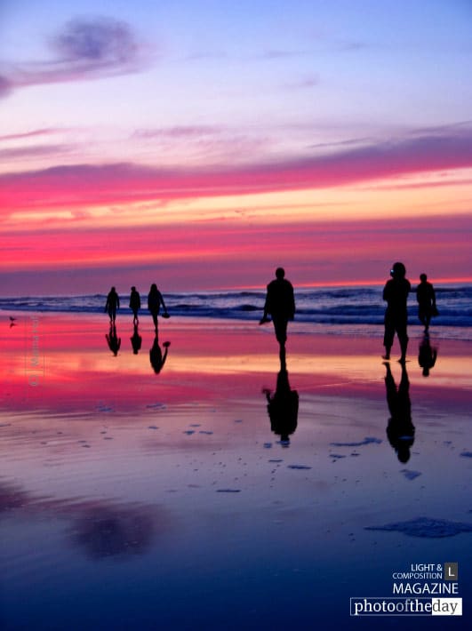 Sunrise on the Beach, by Marina Hof Sunrise on the Beach, by Marina Hof