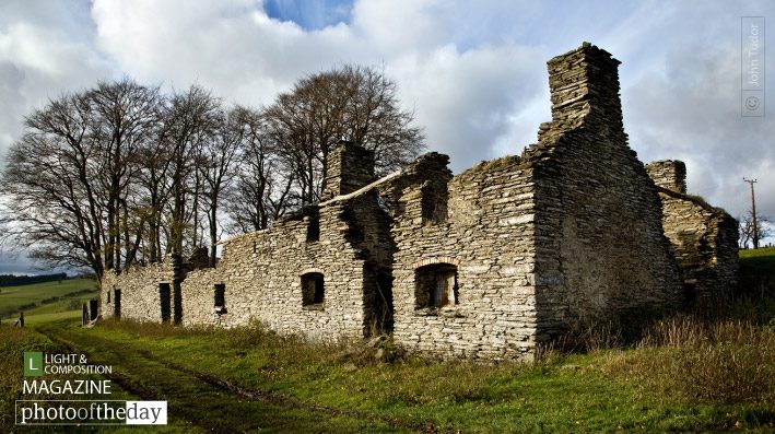 Old Stone Farm House by John Tudor - Art Photography, Photo of the Day, Photography Awards, Online Photography Courses, Stone Farmhouse Photography