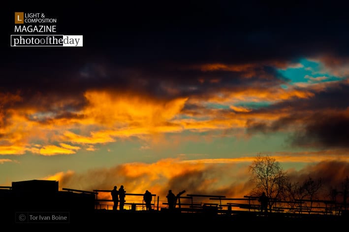 Golden Sky by Tor Ivan Boine - Photography Award, Photo of the Day,  Art Photography, Sunrise Photography, Landscape Photography
