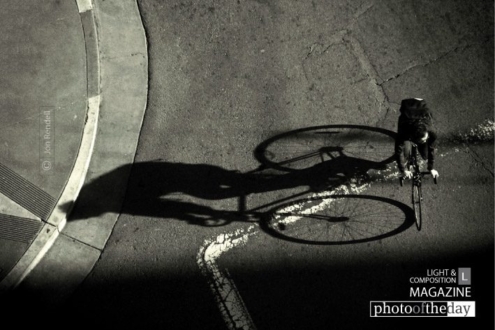 Riding Into the Sunset, by Jon Rendell - Aerial Photography, Photo of the Day, Award Winning Photography, Jon Rendell, Photography Awards