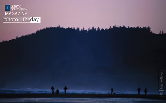 Beach at Dusk, by Ronnie Glover Beach at Dusk, by Ronnie Glover