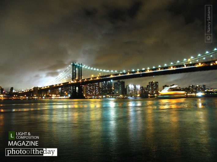 Manhattan Bridge, by Nancy Sámano Manhattan Bridge, by Nancy Sámano