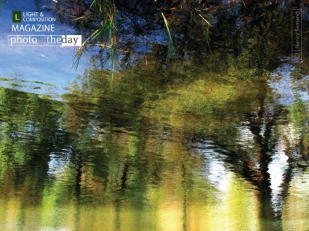 Monet on Water, by Nancy Sámano - Abstract Photography, Award Winning Photography, Photo of the Day, Nancy Sámano, Fine Art Photography