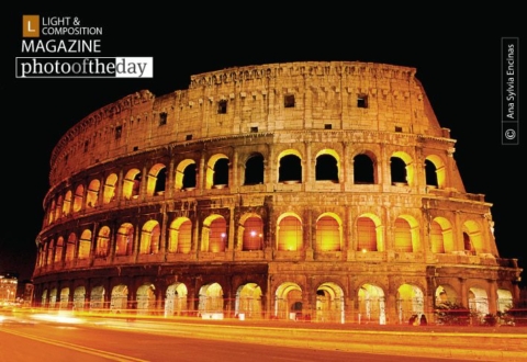El Coliseo Romano, by Ana Sylvia Encinas - Travel Photography, Rome Photography, Photo of the Day, Architectural Photography, Coliseo Romano
