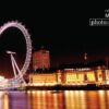 London Eye at Night, by Ana Sylvia Encinas - Night Photography, Photography Awards, Photo of the Day, Long Exposure Photography,  Award Winning Photography