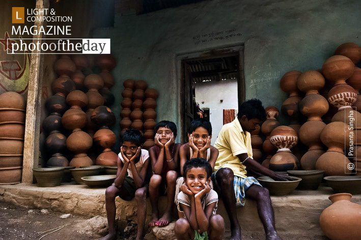 Folks at Panchmura, by Prasanta Singha - Travel Photography, Photojournalism, Documentary Photography, Prasanta Singha, Panchmura