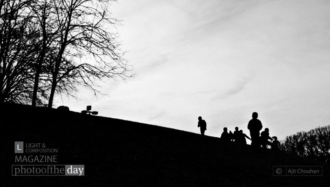 Evening Silhouette, by Ajit Chouhan