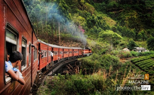 Sri Lankan Train Ride, by Greg Goodman - Travel Photography, Photo of the Day, Sri Lanka Photography, Award Winning Photography, Greg Goodman