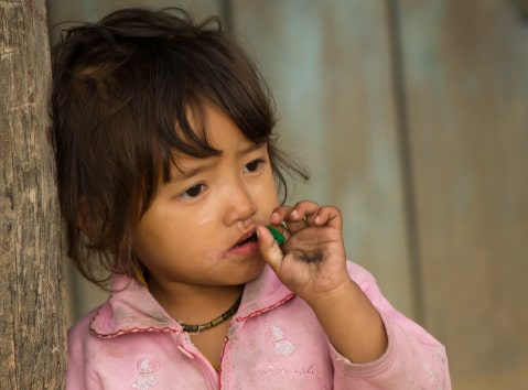 Thinking Kid, by Anup Kar - Candid Photography, Photojournalism, Photo of the Day, Photography Awards, Anup Kar