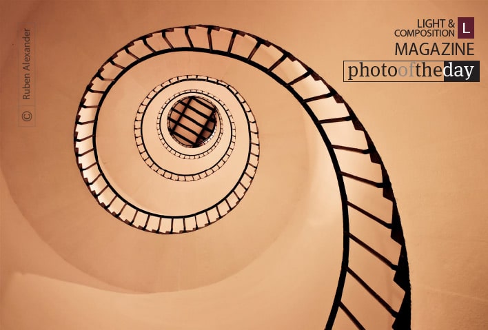 Stairway to... by Ruben Alexander - Architectural Photography, Photography Awards, Photo of the Day, Art Photography, Online Photography Courses