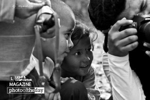 Curious, by Priyatosh Dey - Photojournalism, Black and White Photography, Photography Awards, Documentary Photography, Art Photography