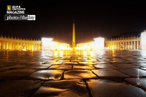 Golden Road by Ali Berrada - Night Photography, Photography Awards, Photo of the Day, Ali Berrada, Light and Composition