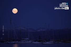 The Rising of the Moon, by Nilla Palmer - Night Photography, Photo of the Day, Photography Awards, Art Photography, Online Photography Courses