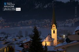 Sleepy Ellmau, by Harry Ravelo - Night Photography, Award Winning Photography, Photography Awards, Photo of the Day, Landscape Photography