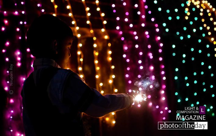In the Festival of Lights by Nirupam Roy - Night Photography, Photography Awards, Diwali Photography, Photo of the Day, Art Photography